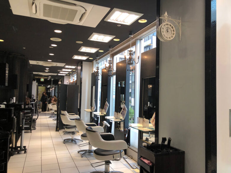 店舗美容室のB工事